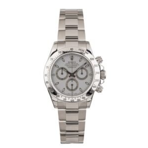 Montre Daytona chronographe Blanc cassé