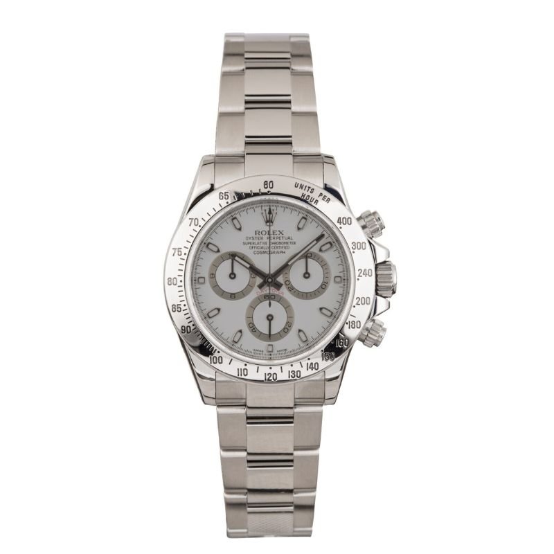 Montre Daytona chronographe Blanc cassé