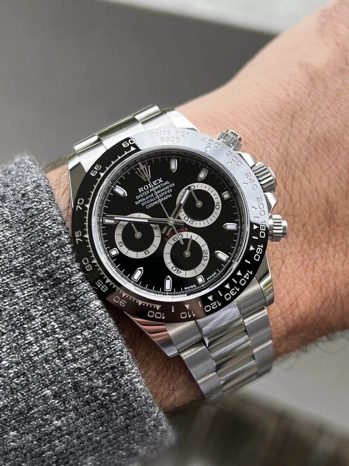 Montre Daytona chronographe Noir Automatique – Image 2