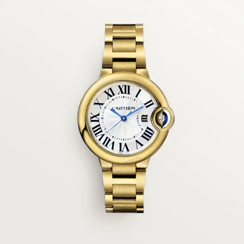 Montre Ballon-Bleu Doré pour femmes