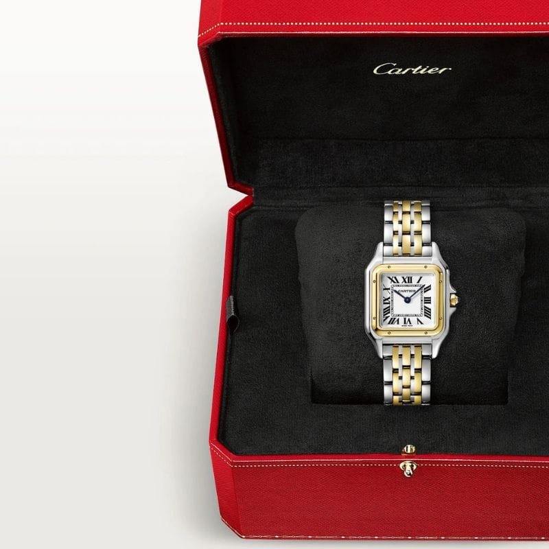 Montre Cartier PANTHÈRE 3L Argent Doré – Image 3