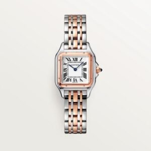 Montre Carti PANTHÈRE 3L Rose Argent