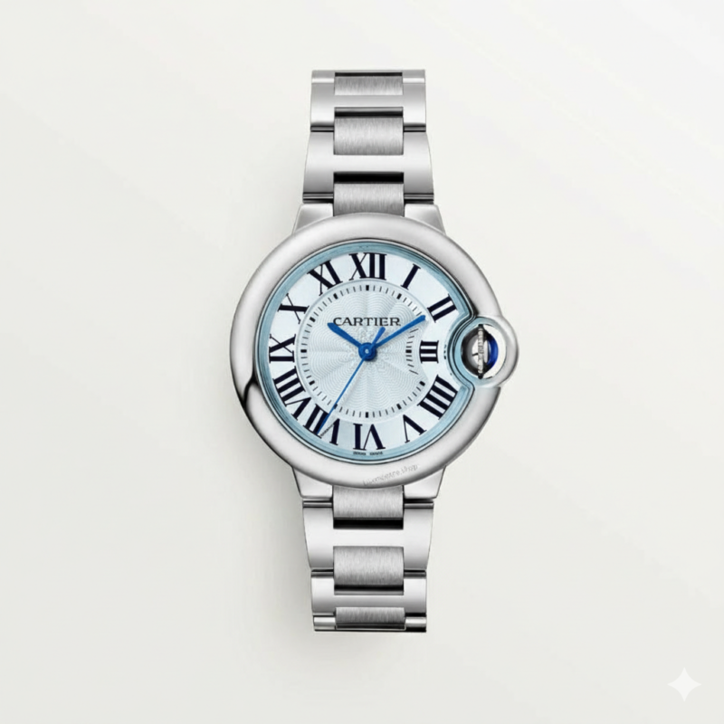 Montre Ballon-Bleu Argent Ice Bleu