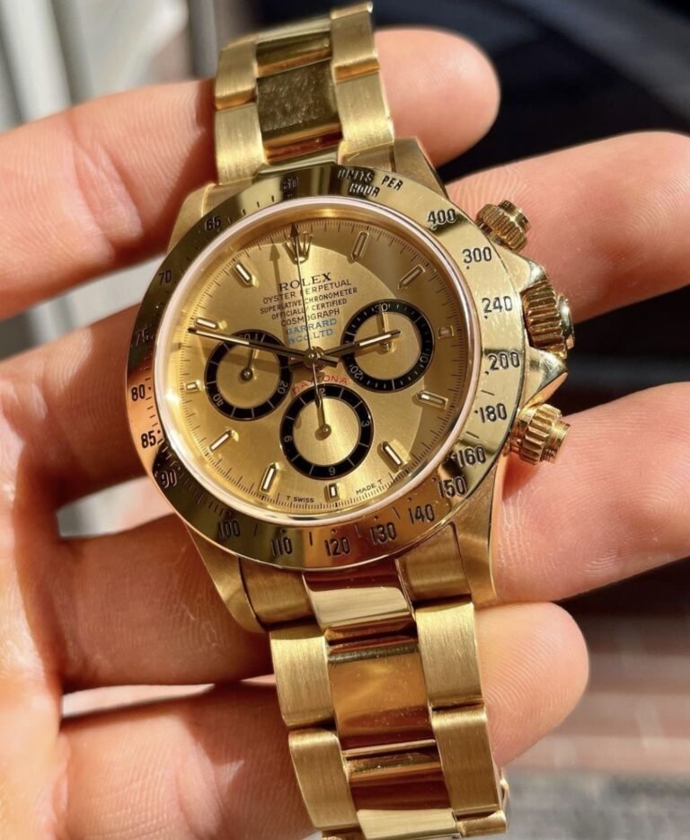 Montre Daytona chronographe Full Gold photo review