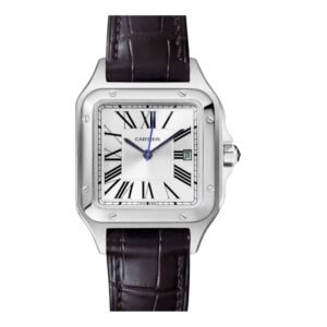 Montre Santos Noir Dateur Hommes