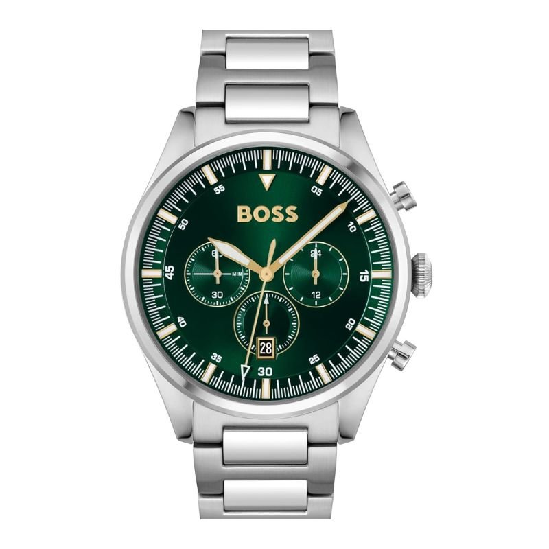 Montre Hugo Boss pioner Chronographe Vert